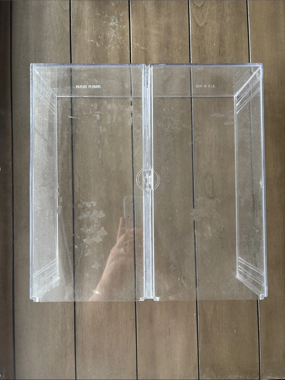 The Container Store clear plastic